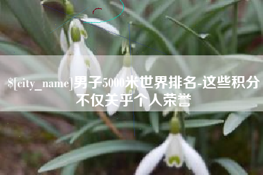 海丰男子5000米世界排名-这些积分不仅关乎个人荣誉