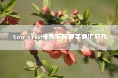 海丰排列五图谜字谜汇总九