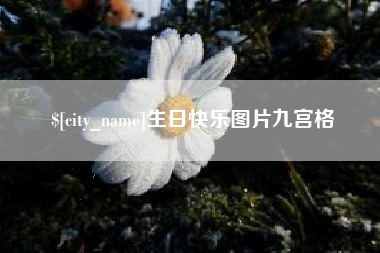 海丰生日快乐图片九宫格