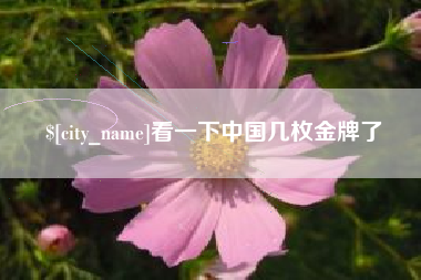 海丰看一下中国几枚金牌了