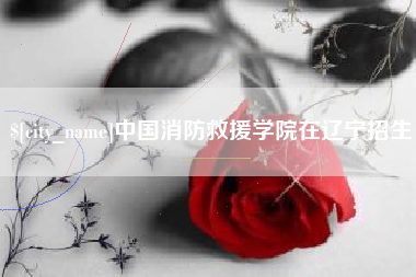 海丰中国消防救援学院在辽宁招生