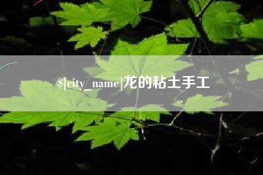 海丰龙的粘土手工