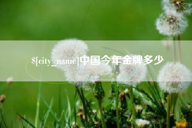 海丰中国今年金牌多少