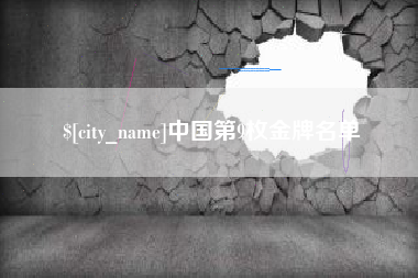 海丰中国第9枚金牌名单