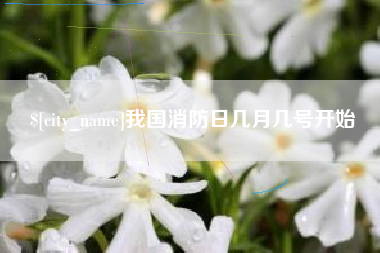 海丰我国消防日几月几号开始