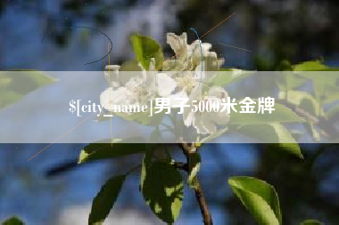 海丰男子5000米金牌