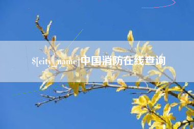 海丰中国消防在线查询