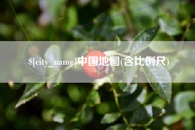 海丰中国地图(含比例尺)